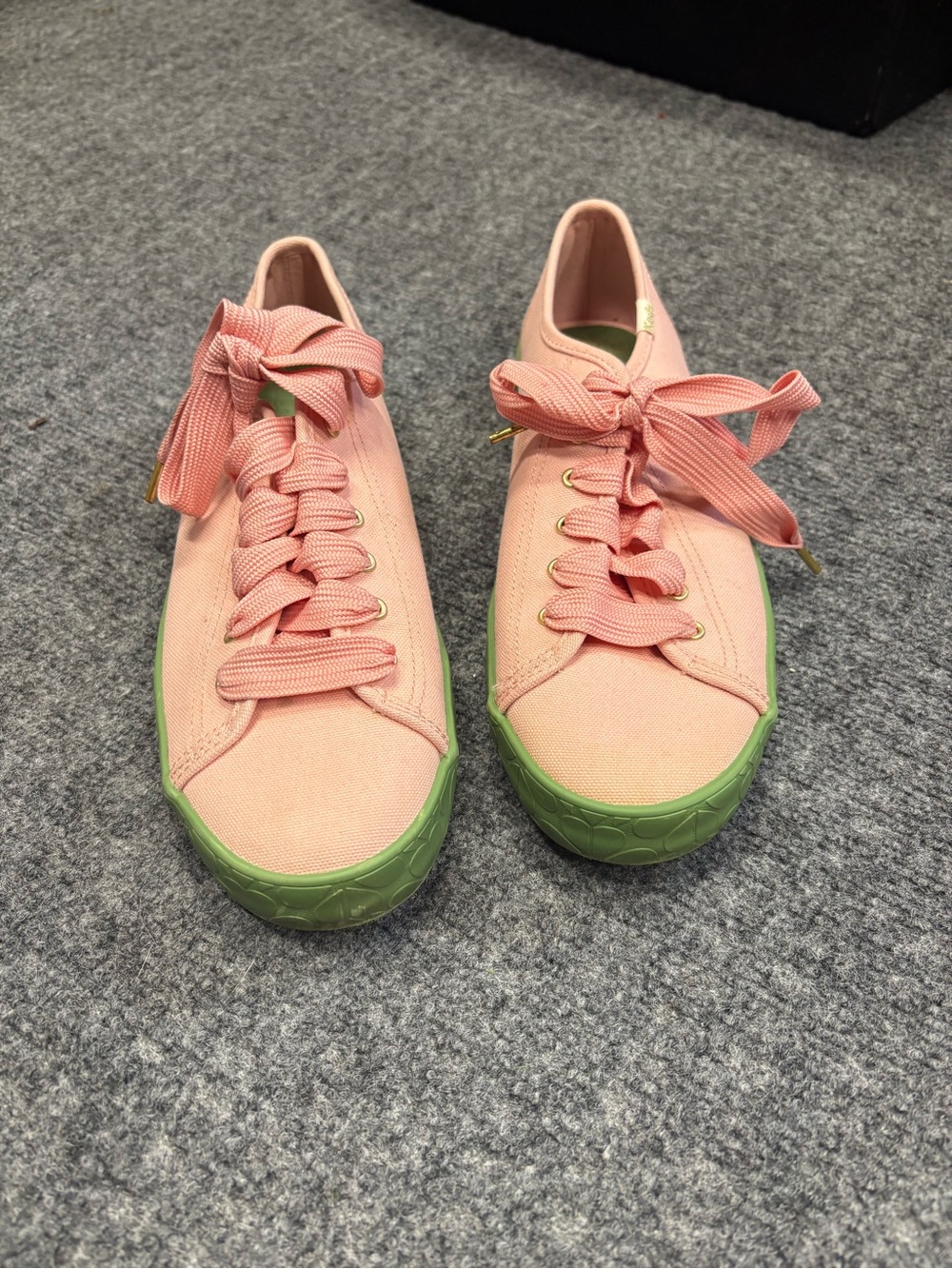 Keds x Kate Spade Kickstart Canvas Sneakers with Signature Sole Design